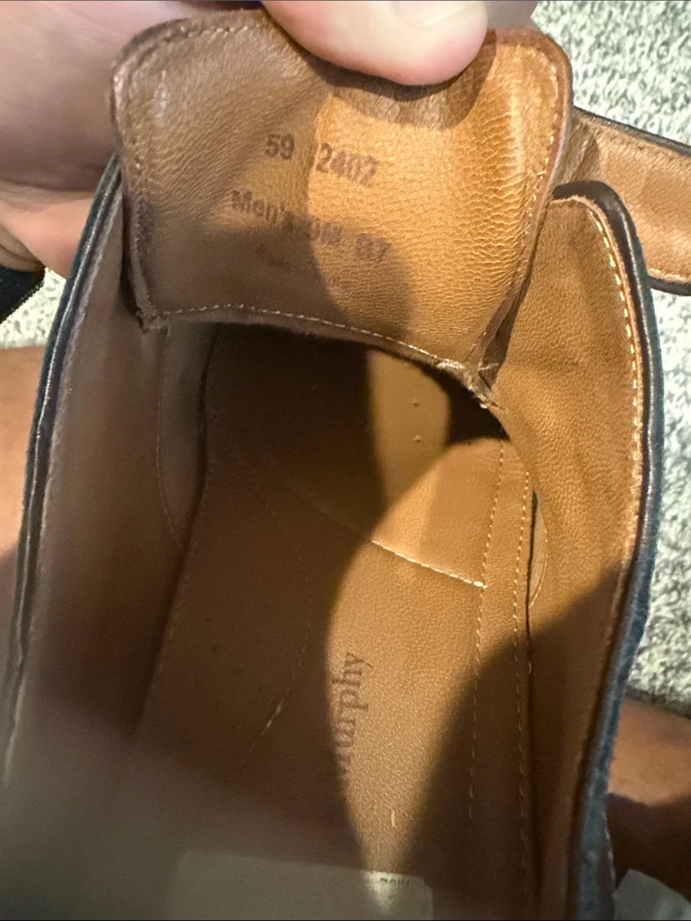 Men's Two-Tone Brown and Black Leather Monk Strap Dress Shoes